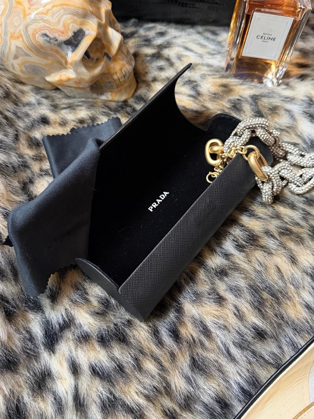 ♥️ Prada Black Sunglasses case. Listing is for one case